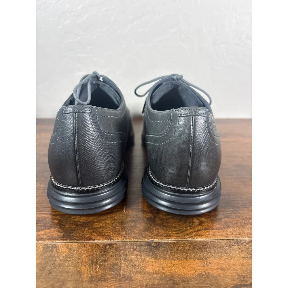 Cole Haan OriginalGrand Wingtip Oxford Mens 10.5M Grey Dress Shoes C38319